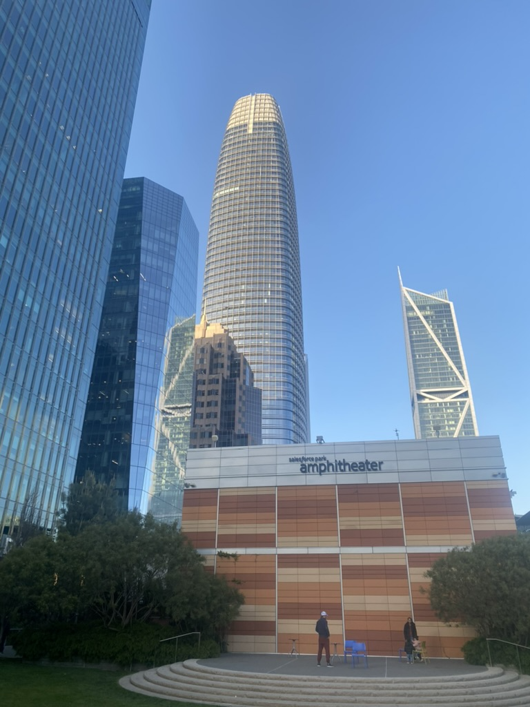 Salesforce Tower from Elevated Park
