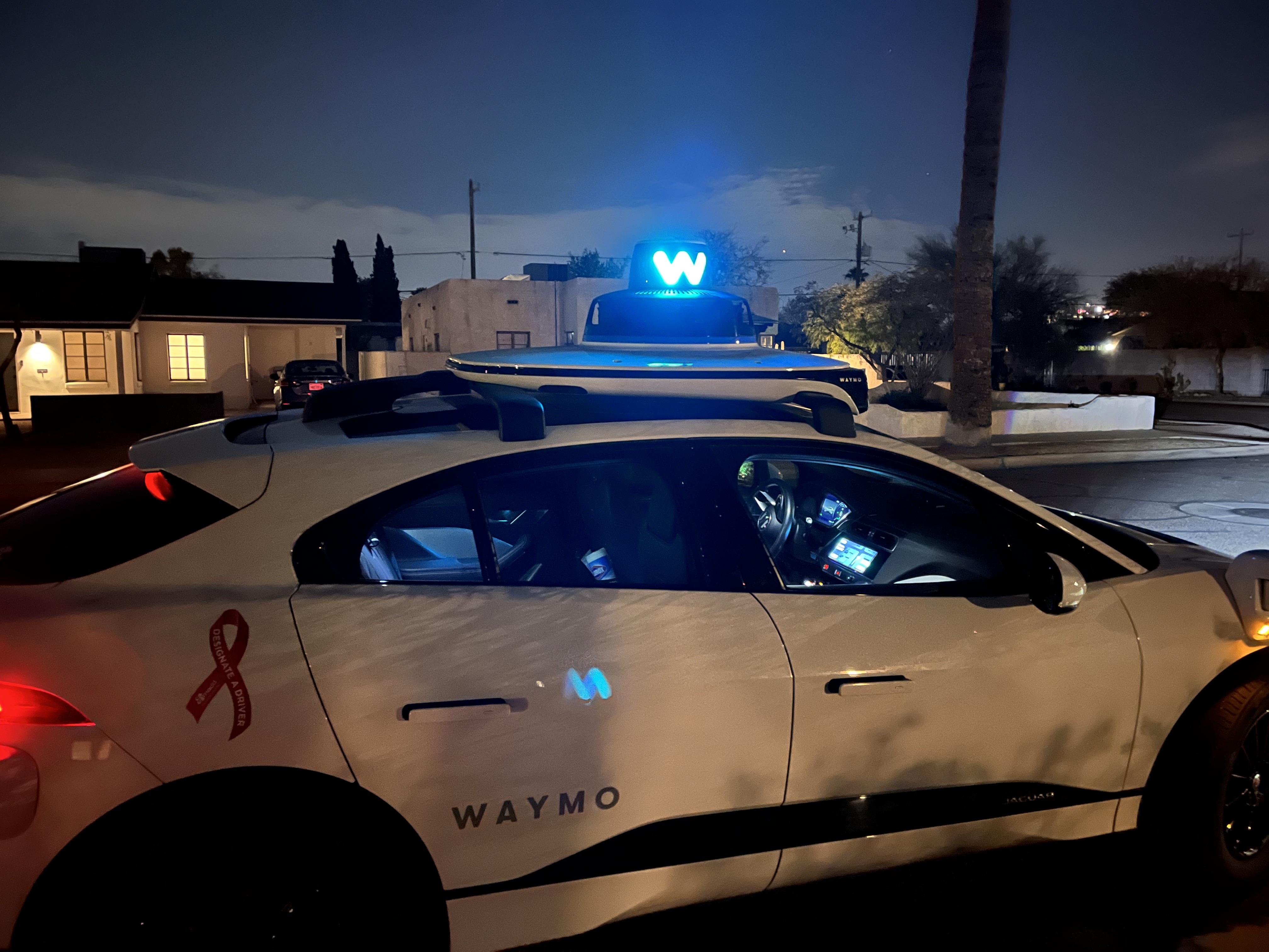 Driverless Taxi Service - Waymo Exterior